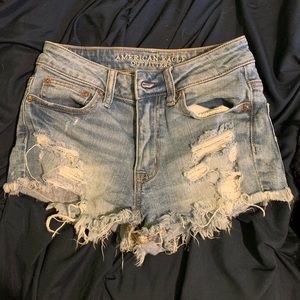 American Eagle Hi-Rise Festival Shorts